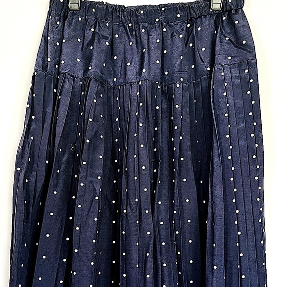 Scott McClintock Polka Pleated Skirt - Picture 1 of 4
